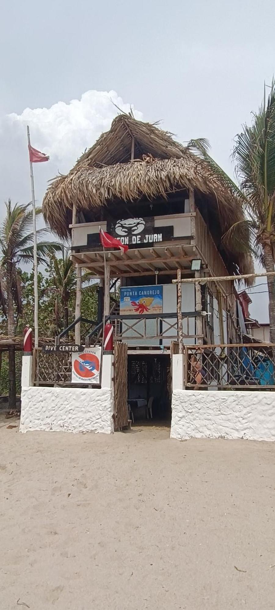 Hostal Punta Cangrejo San Onofre Εξωτερικό φωτογραφία