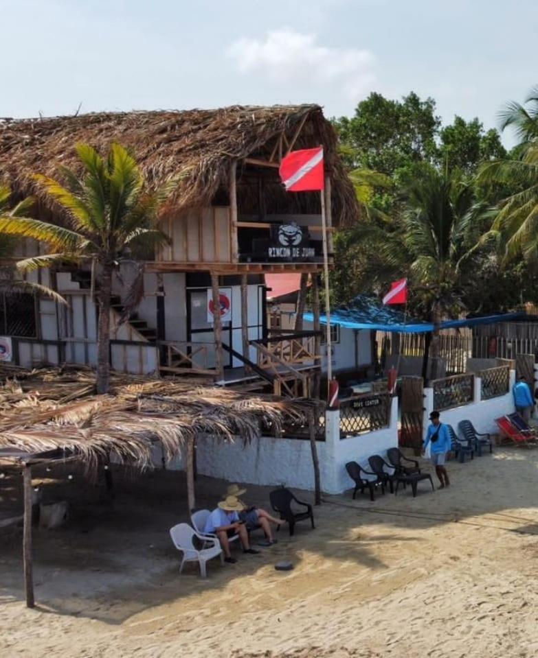 Hostal Punta Cangrejo San Onofre Εξωτερικό φωτογραφία
