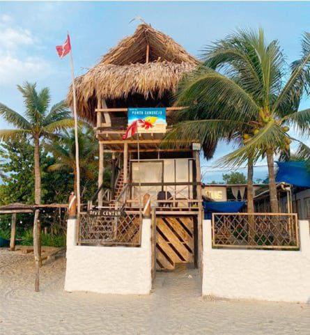 Hostal Punta Cangrejo San Onofre Εξωτερικό φωτογραφία